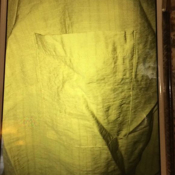 Perch by blu pepper lime mustard yellow size 2xl - Picture 3 of 9